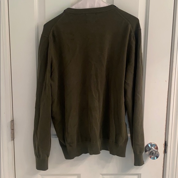 LF green criss cross sweater - Picture 3 of 3